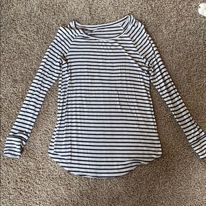 S soft&sexy American Eagle long sleeve striped tee